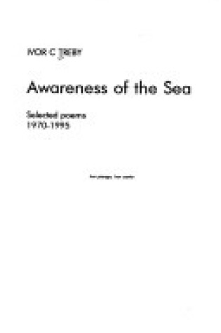 Cover of Awareness of the Sea