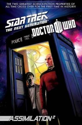 Book cover for Star Trek: The Next Generation / Doctor Who
