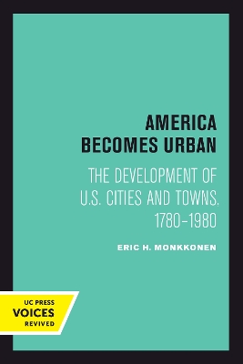 Book cover for America Becomes Urban