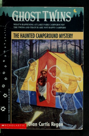 Book cover for The Haunted Campground Mystery