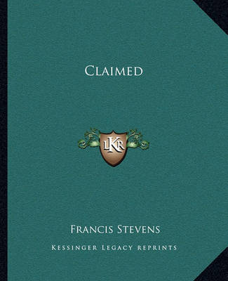 Book cover for Claimed Claimed