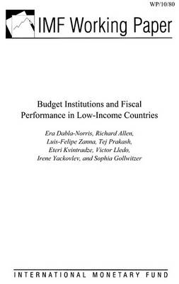 Book cover for Budget Institutions and Fiscal Performance in Low-Income Countries