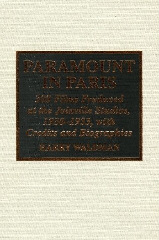 Cover of Paramount In Paris