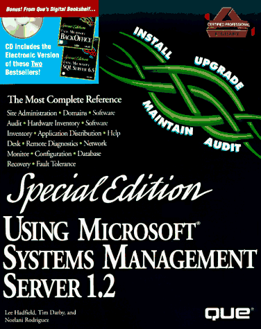 Book cover for Using Microsoft System Management Server Special Edition