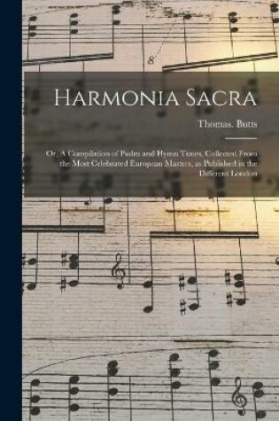Cover of Harmonia Sacra