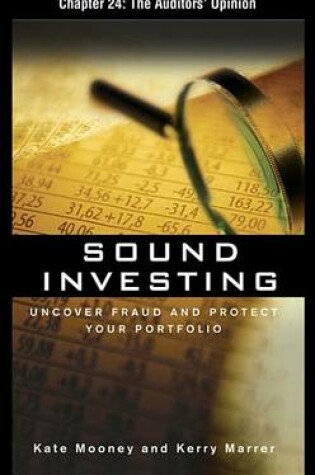 Cover of Sound Investing, Chapter 24 - The Auditors' Opinion