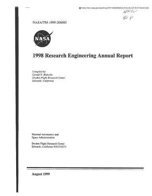 Book cover for 1998 Research Engineering Annual Report