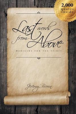 Book cover for Last Words From Above