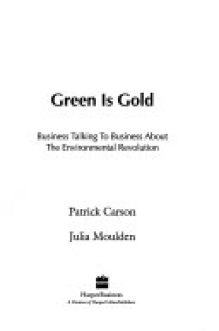 Cover of Green is Gold