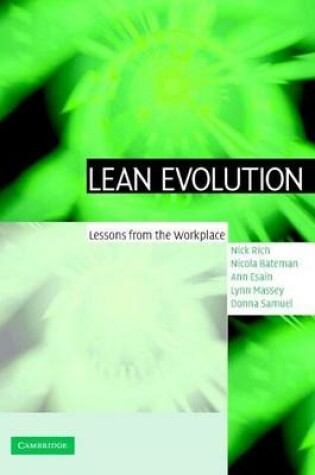 Cover of Lean Evolution: Lessons from the Workplace