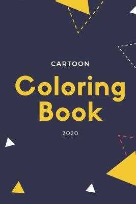 Book cover for Cartoon Coloring Book