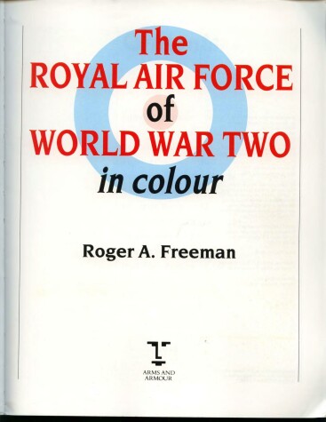 Book cover for The Royal Air Force of World War Two in Colour