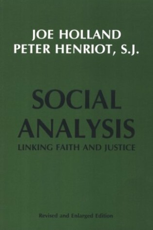 Cover of Social Analysis