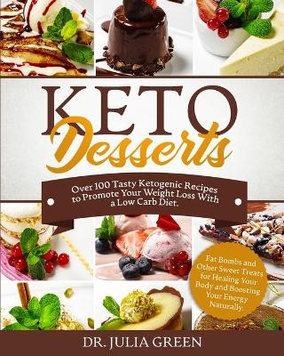 Book cover for Keto Desserts Cookbook