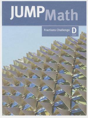 Book cover for Jump Math Fractions Challenge, Level D