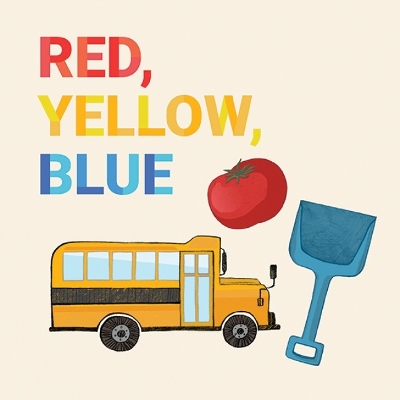 Book cover for Red, Yellow, Blue