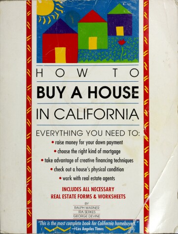 Book cover for How to Buy a House in California