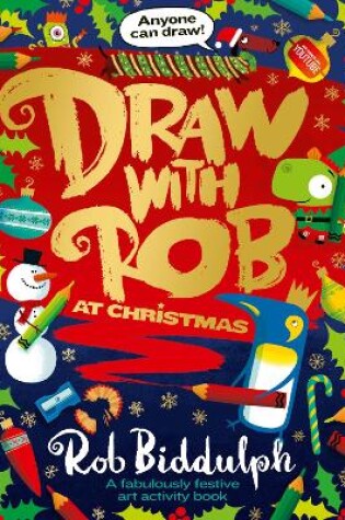 Cover of Draw with Rob at Christmas