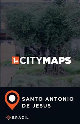 Book cover for City Maps Santo Antonio de Jesus Brazil