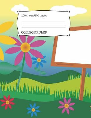 Book cover for Summer Floral Composition Notebook