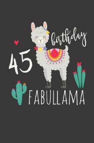 Cover of 45 Birthday Fabullama