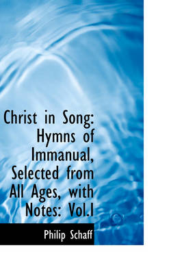 Book cover for Christ in Song