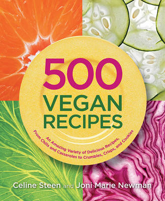 Book cover for 500 Vegan Recipes