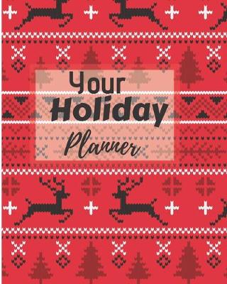 Book cover for your holiday planner