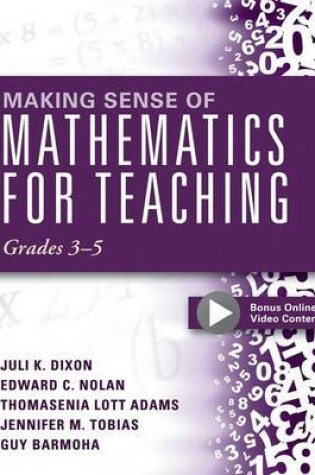 Cover of Making Sense of Mathematics for Teaching, Grades 3-5