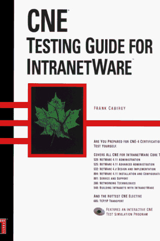 Cover of CNE-4 Testing Guide for IntranetWare