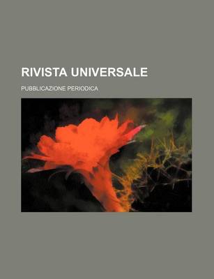 Book cover for Rivista Universale (15 (1872)); Pubblicazione Periodica