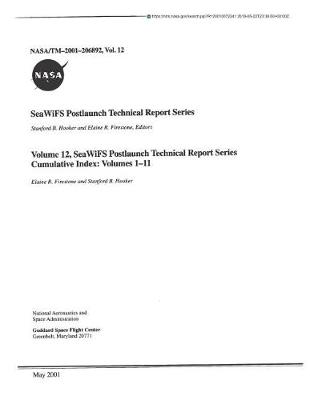 Book cover for Seawifs Postlaunch Technical Report Series Cumulative Index