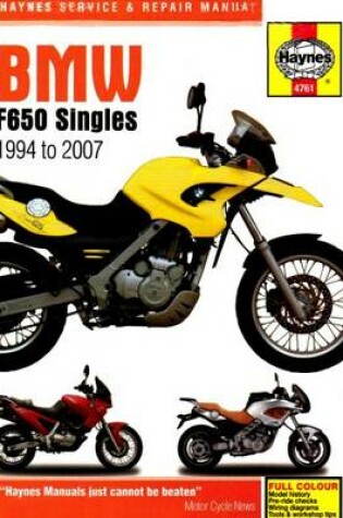 Cover of BMW F650 (94 - 07)