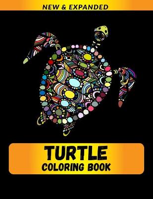 Book cover for Turtle Coloring Book