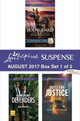Cover of Harlequin Love Inspired Suspense August 2017 - Box Set 1 of 2