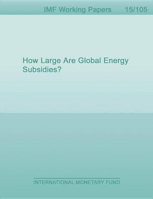 Book cover for How Large Are Global Energy Subsidies?