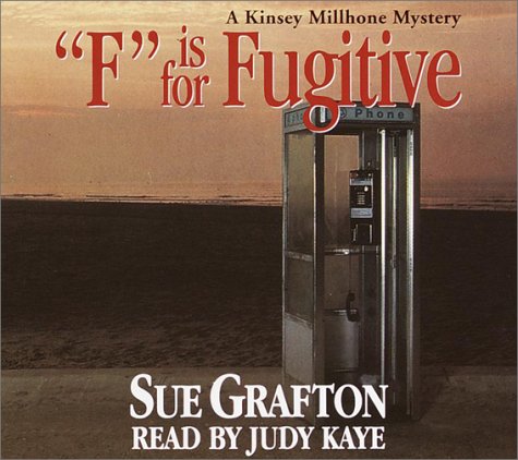 Book cover for CD; F is for Fugitive