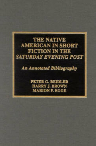 Cover of The Native American in Short Fiction in the Saturday Evening Post