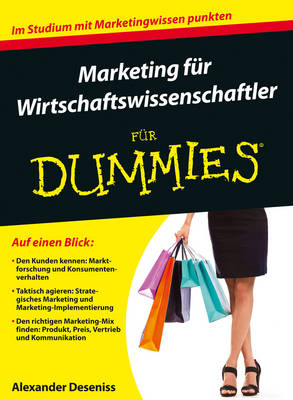 Book cover for Marketing für Wirtschaftswissenschaftler für Dummies