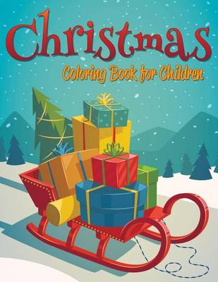 Book cover for Christmas Coloring Book for Children