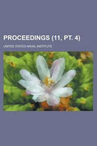 Cover of Proceedings (11, PT. 4)