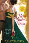 Book cover for Never Desire a Duke