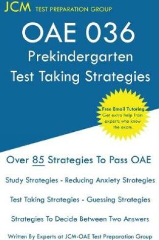 Cover of OAE Prekindergarten Test Taking Strategies