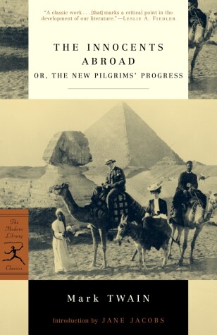 Book cover for The Innocents Abroad