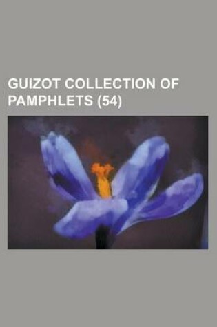 Cover of Guizot Collection of Pamphlets (54)