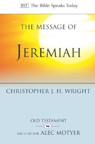 Cover of The Message of Jeremiah