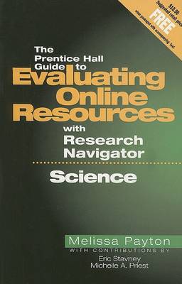 Book cover for Science, Evaluating Online Resources with Research Navigator