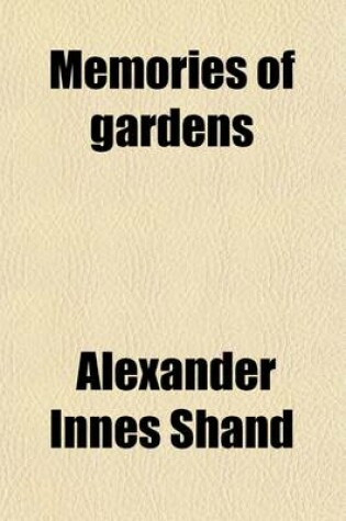 Cover of Memories of Gardens