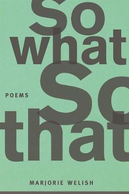 Book cover for So What So That