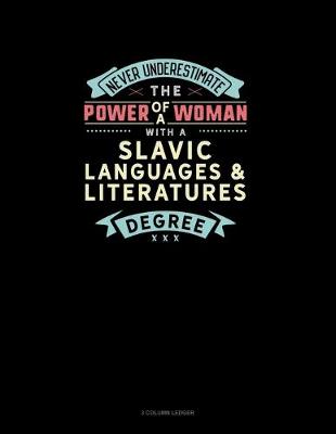 Cover of Never Underestimate The Power Of A Woman With A Slavic Languages & Literatures Degree